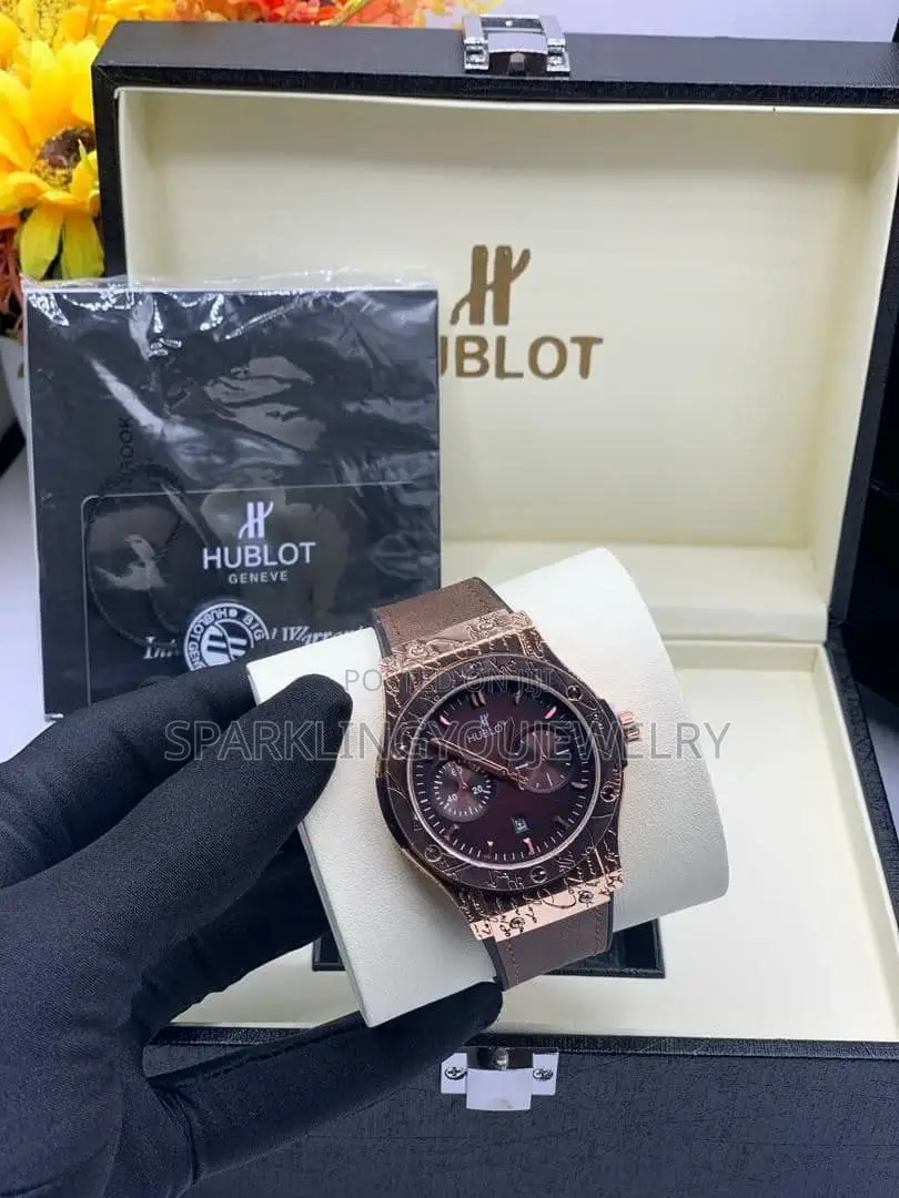 Hublot Leather Watch