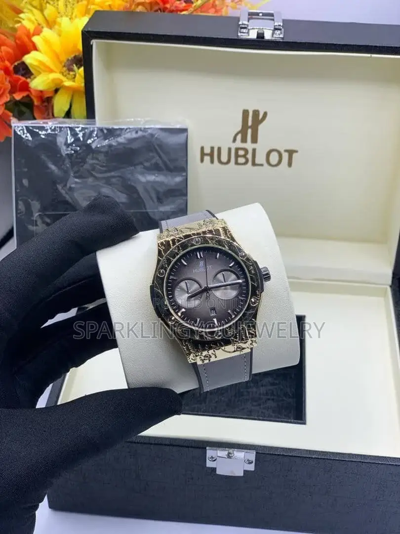Hublot Leather Watch