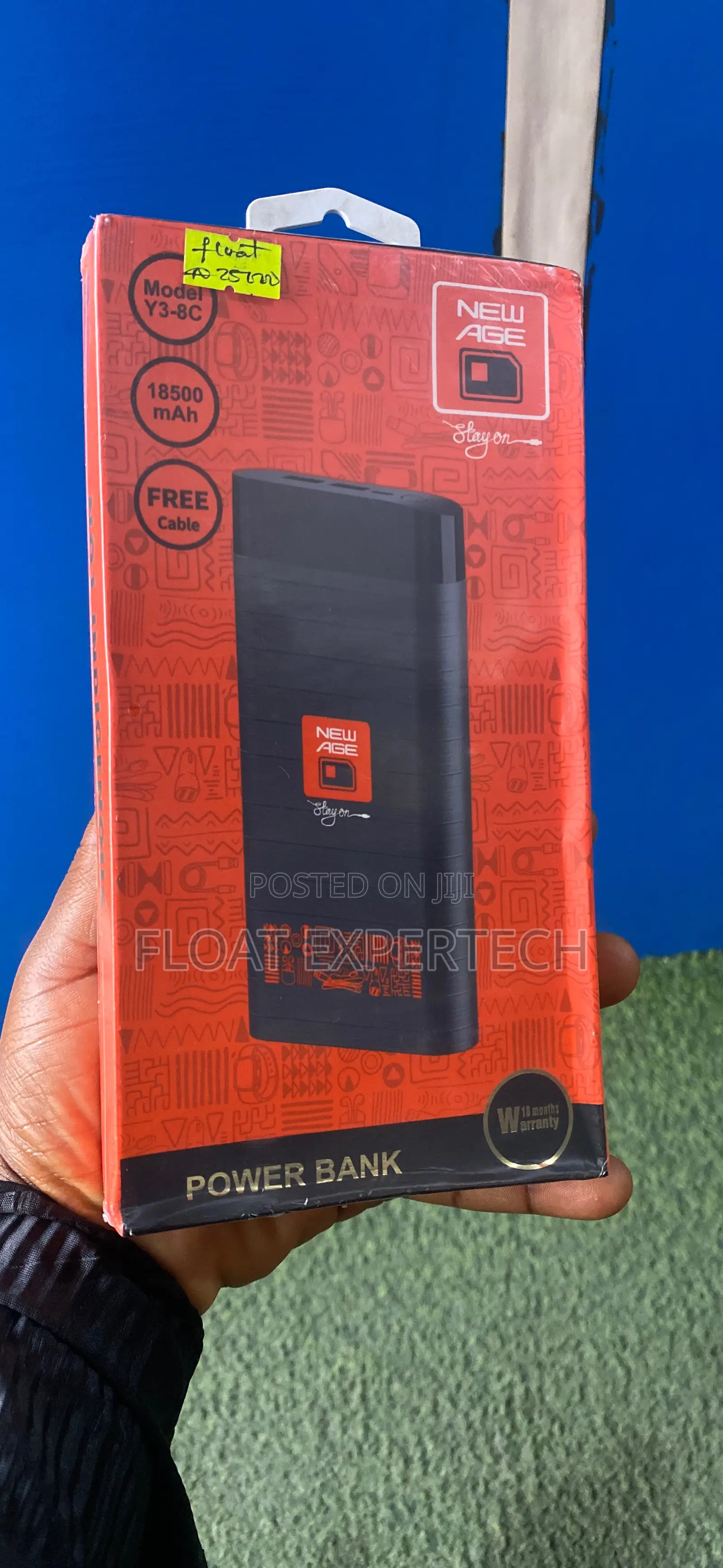 New Age Power Bank 18500mah