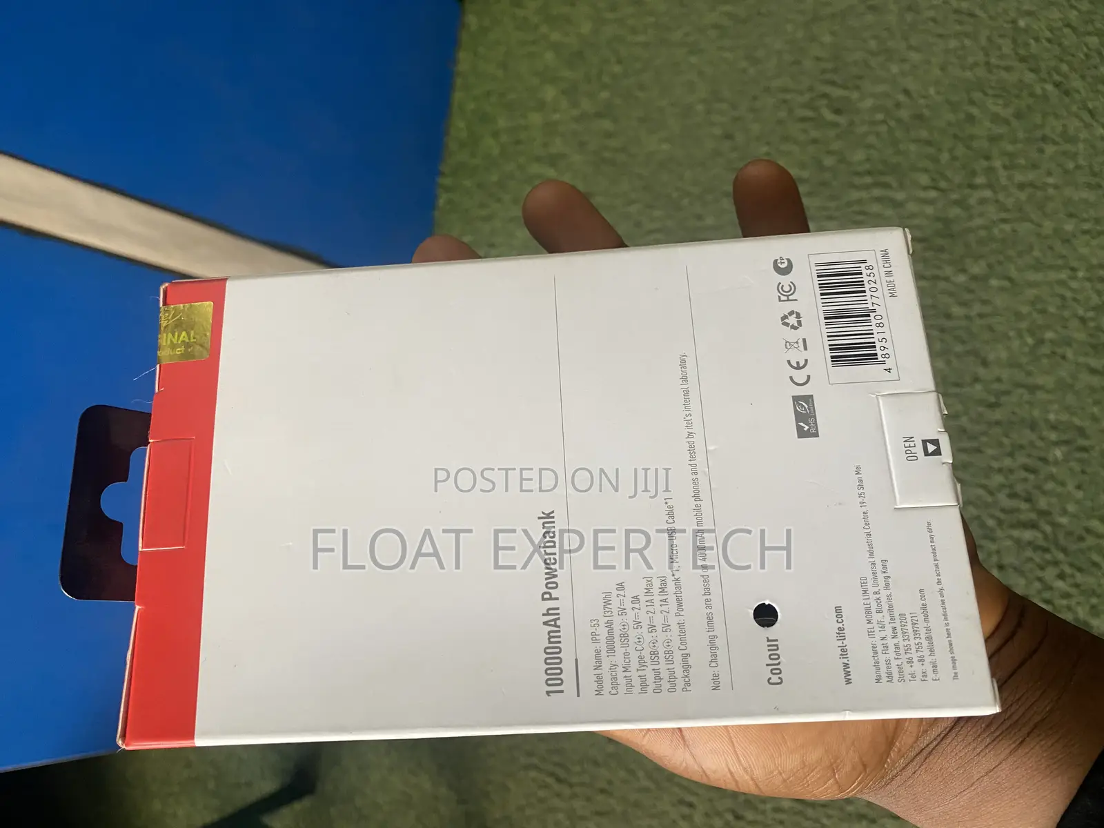Itel 10000mah Power Bank