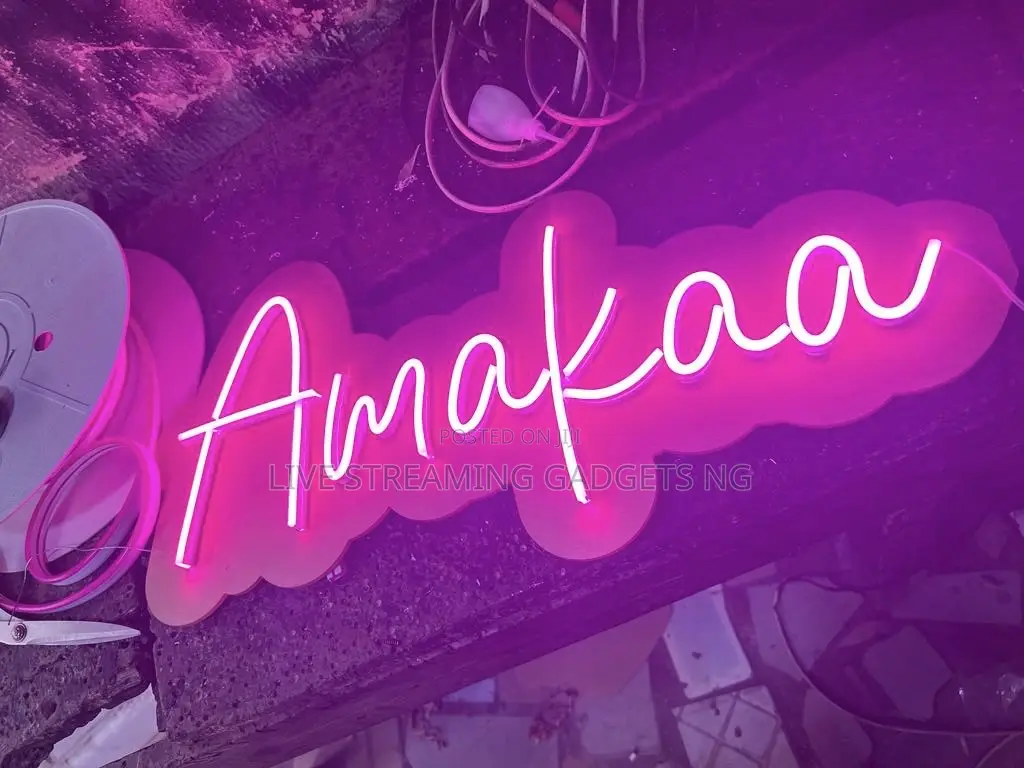 Customize / Make Your Own Neon Sign Here (Single Colors,Rgb)