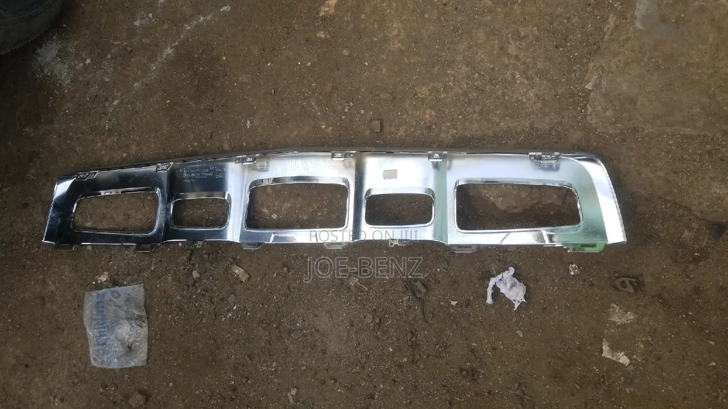 GLC300 2016 Complete Front Bumper Crome