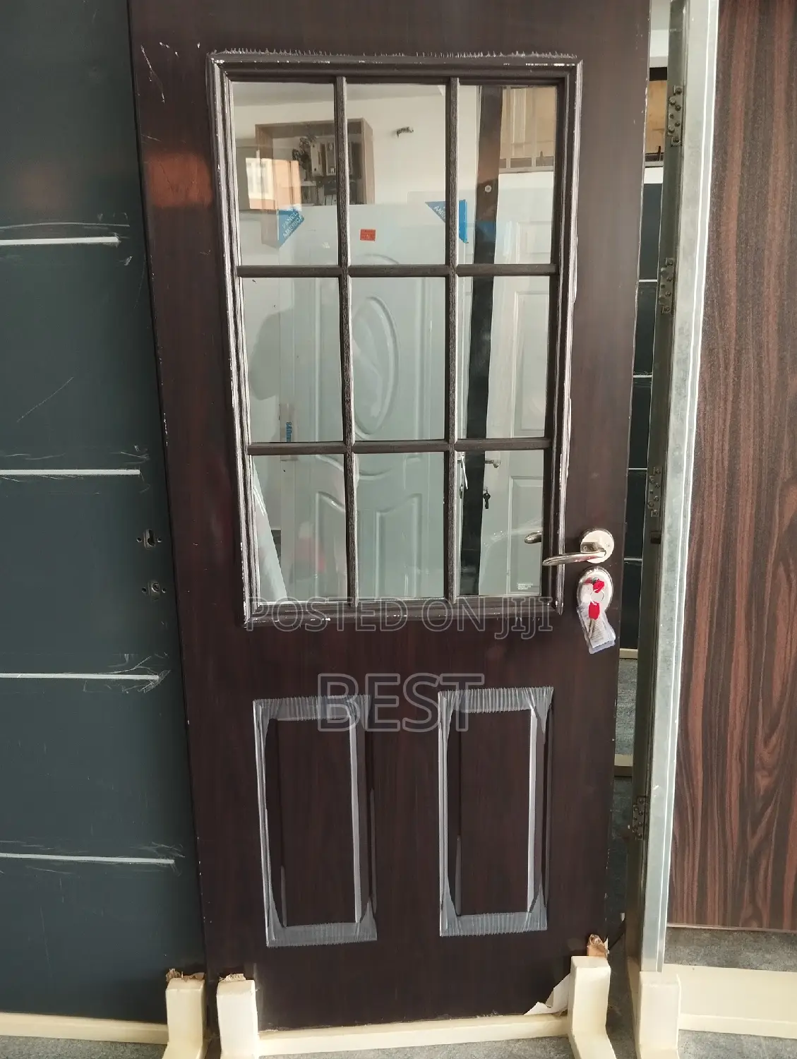 Israel Steel Glass Door