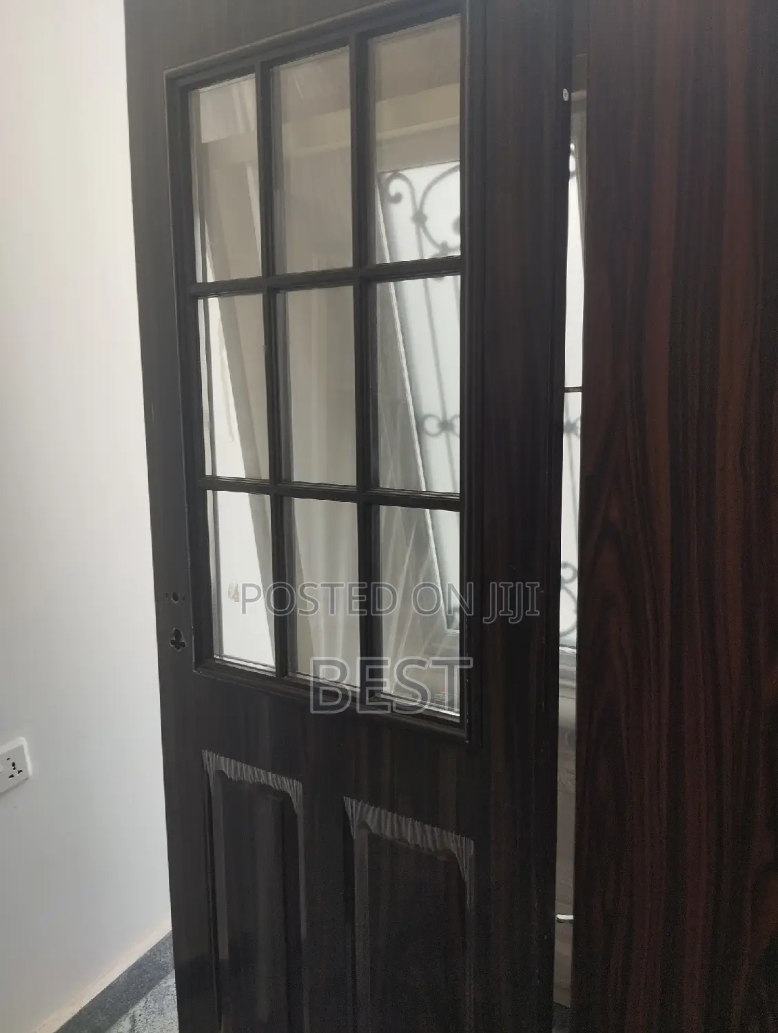 Israel Steel Glass Door