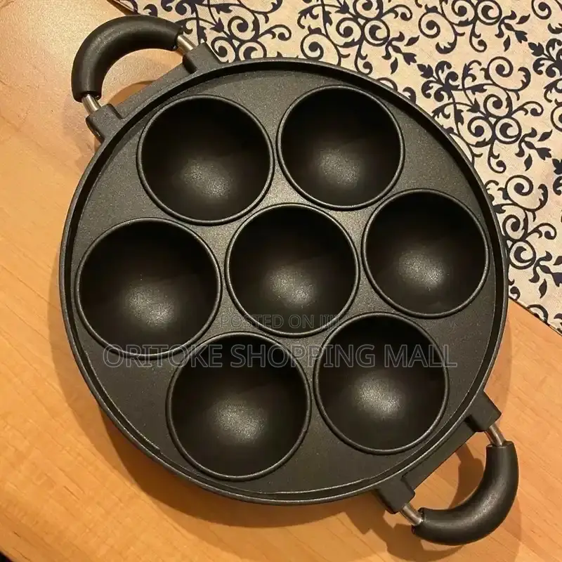 Cooking Cake Pan,Masa,Omelette Nonsticky Pan With Lid Cover