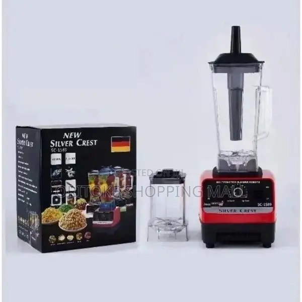 Silver Crest Blender With 2 Cup-4500 Watts