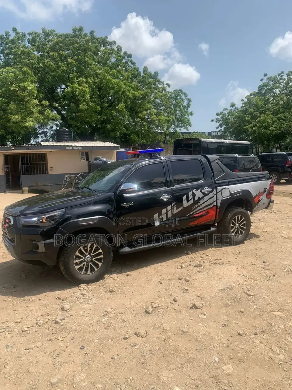 We Rent Hilux (Black)