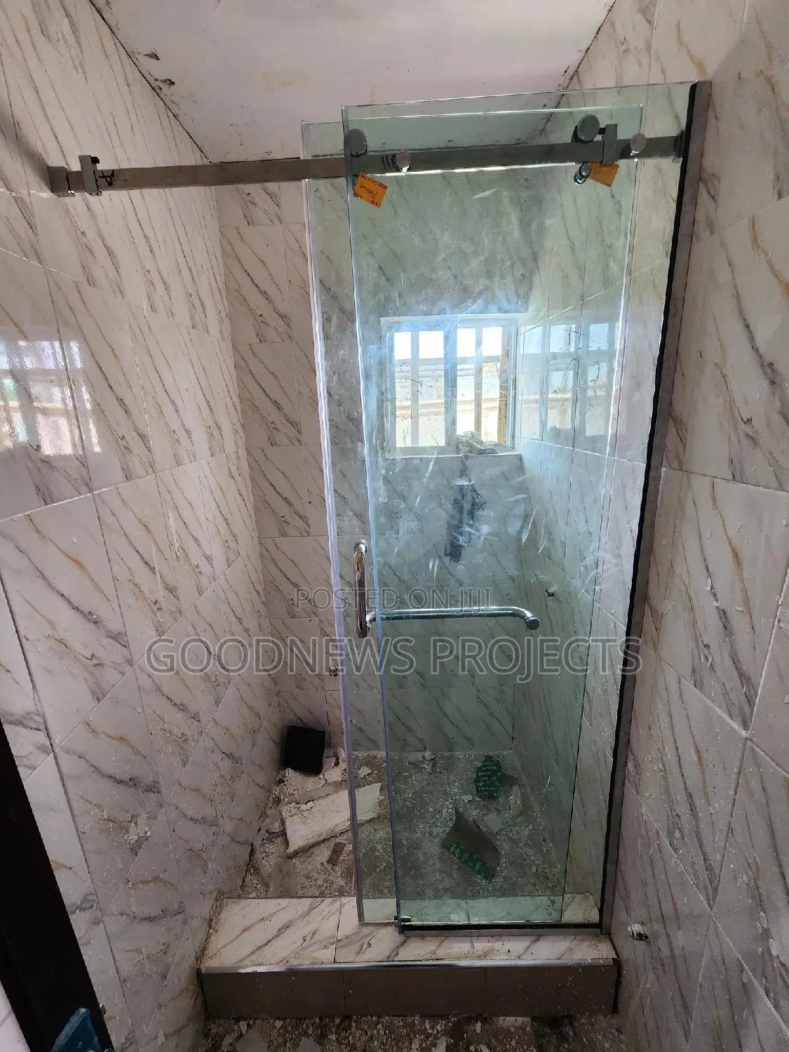 Shower Sliding Glass Cubicle/Bath