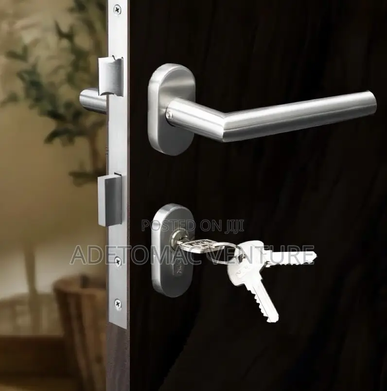Original Europe Stainless Unrose Lock Set and Handles