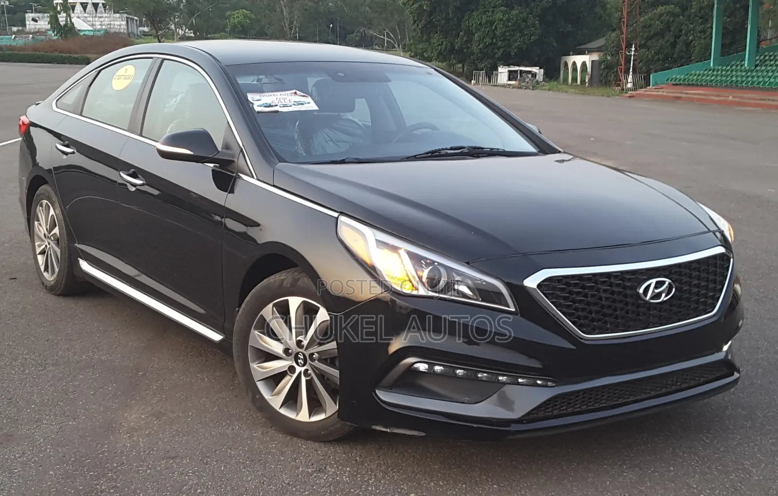 Hyundai Sonata Sport 4dr Sedan (2.4L 4cyl 6A) 2015 Black