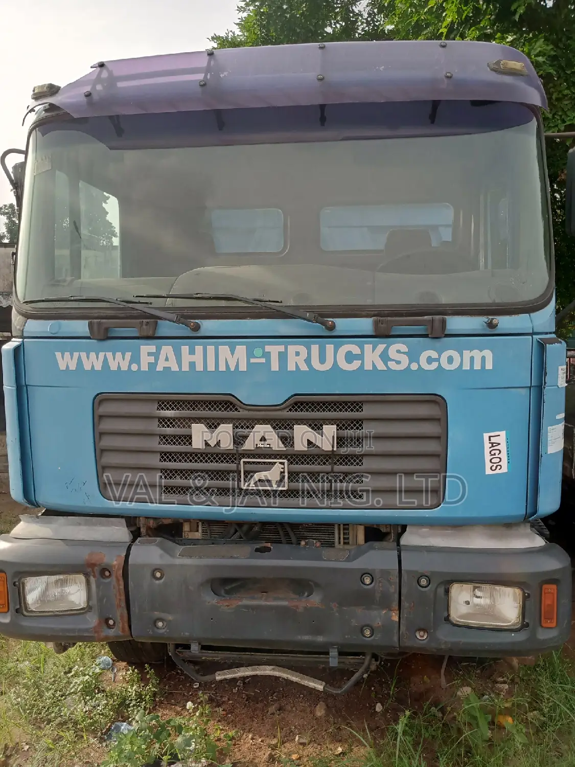 Man Diesel 45 Tons Trailer Truck With Complete Auxiliary