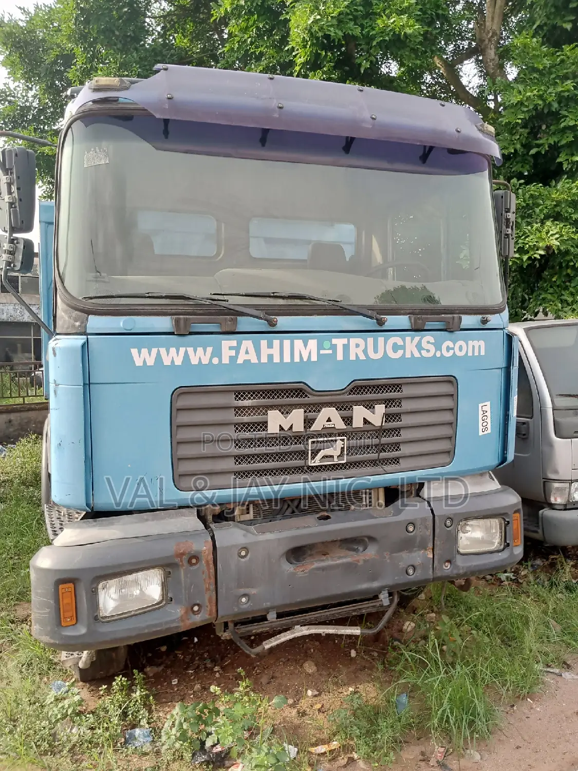 Man Diesel 45 Tons Trailer Truck With Complete Auxiliary