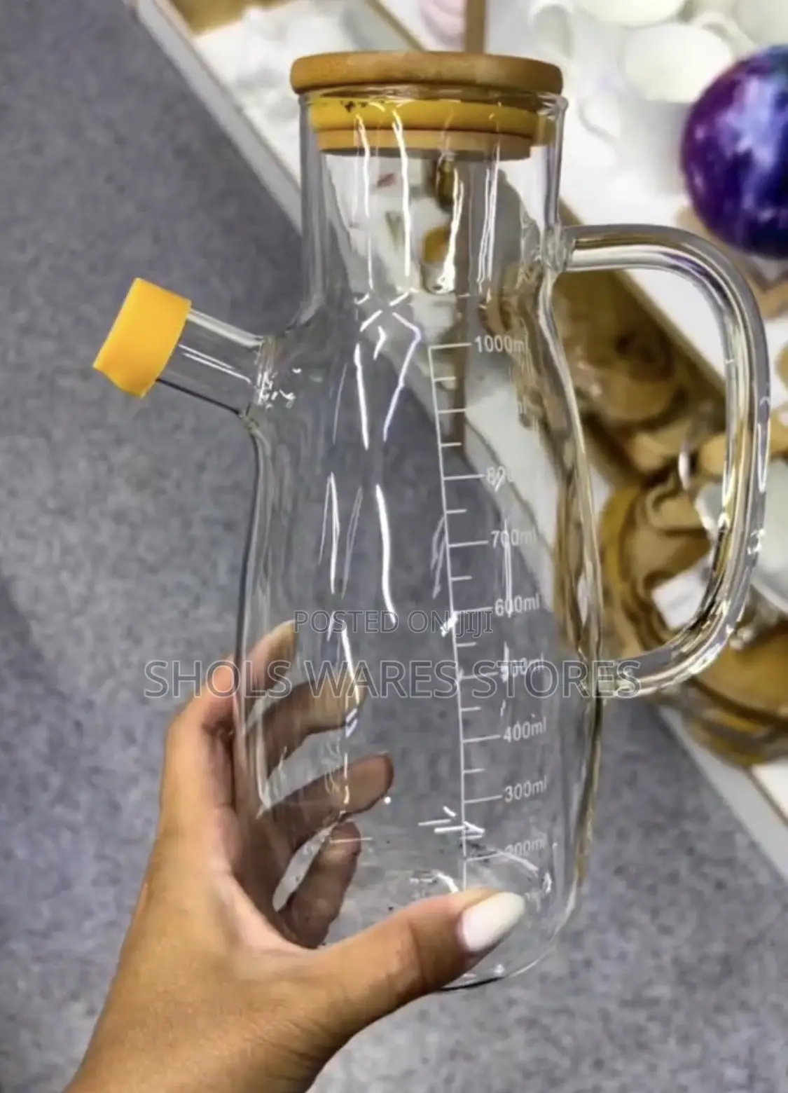 Glass Jug | Transparent Kettle Jug