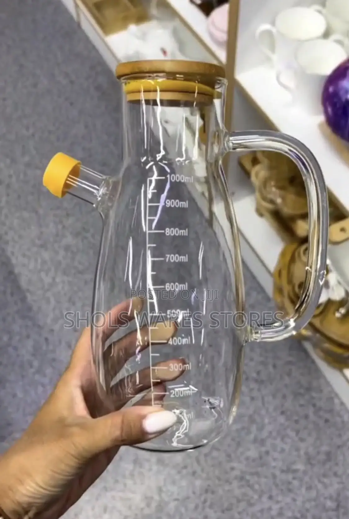 Glass Jug | Transparent Kettle Jug
