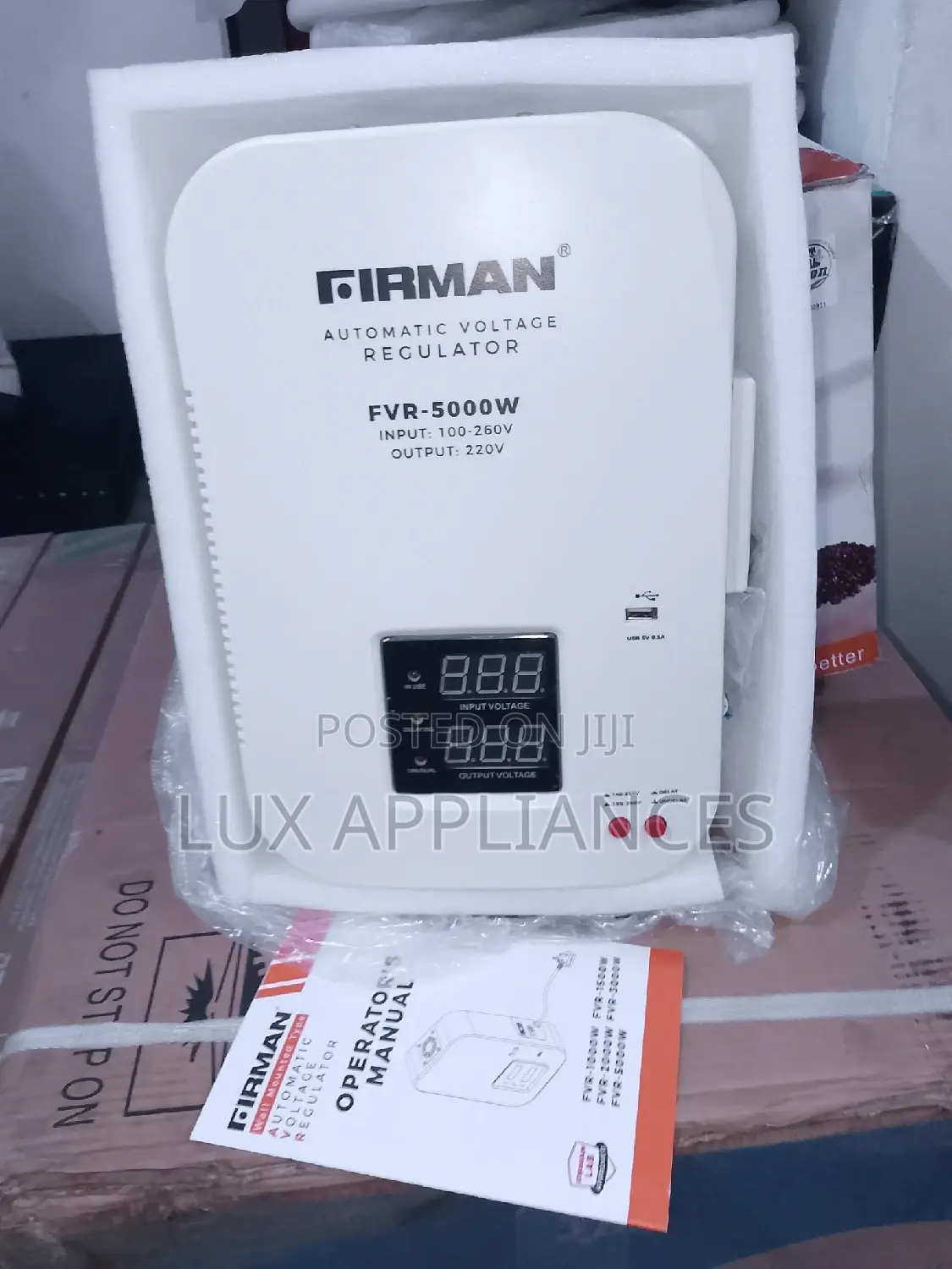 Wall Mount Stabilizer 5KVA Firman Voltage Regulator