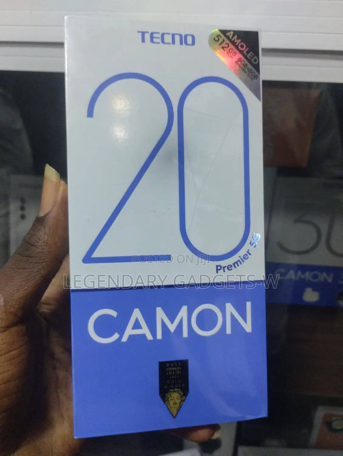 New Tecno Camon 20 Premier 5G 512 GB Black