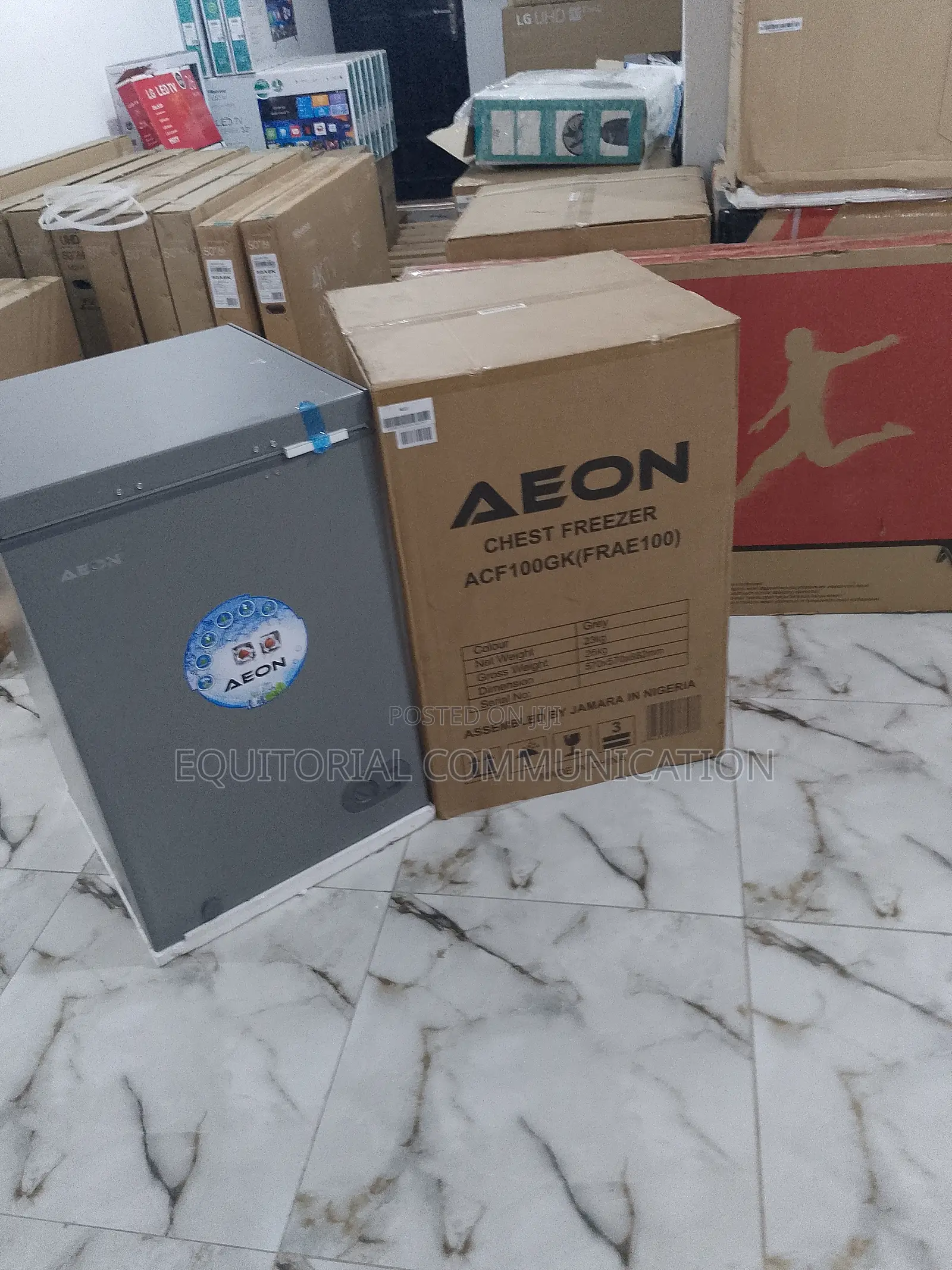 Newly Built Aeon 100l Chest Freezer