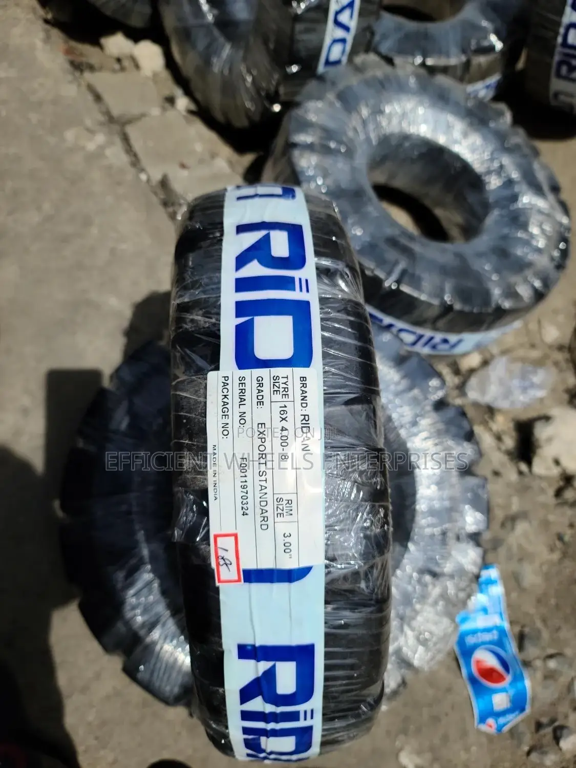 Ridan Premium Indian Forklifts Solid Tyres