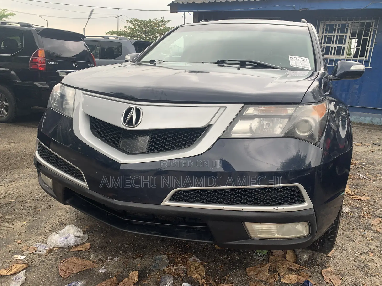 Acura MDX Technology Package SUV AWD (3.7L 6cyl 6A) 2012 Blue