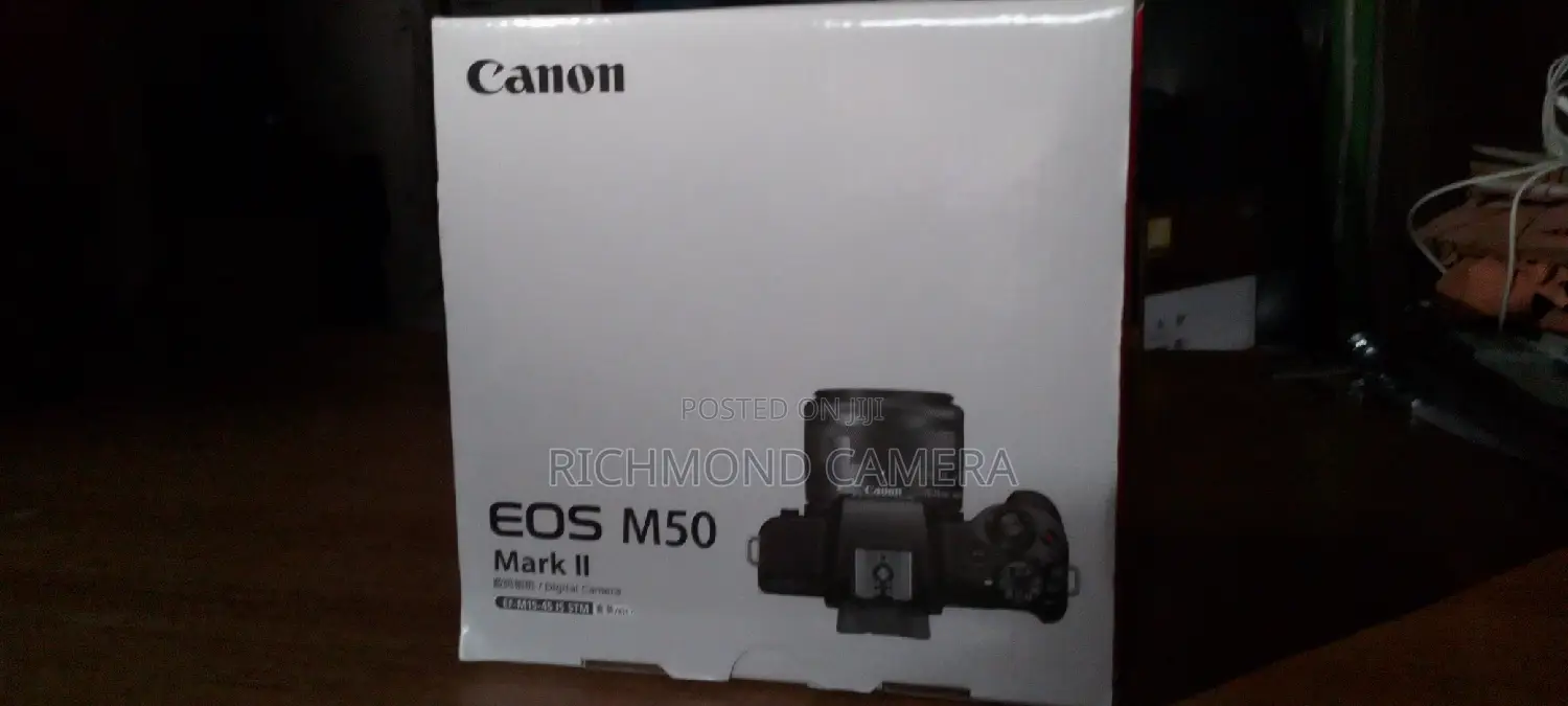 Canon Eos M50 Mark Ii, With Lens 15-45mm