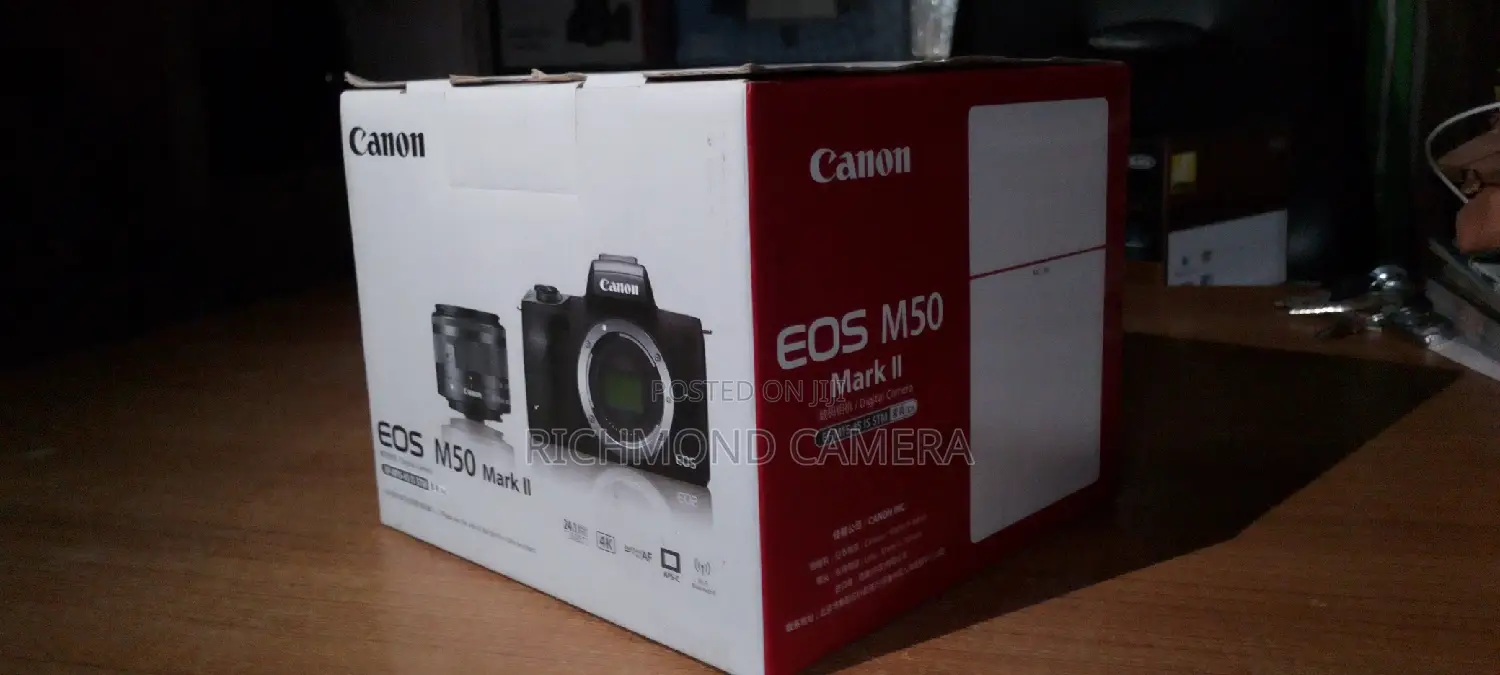 Canon Eos M50 Mark Ii, With Lens 15-45mm