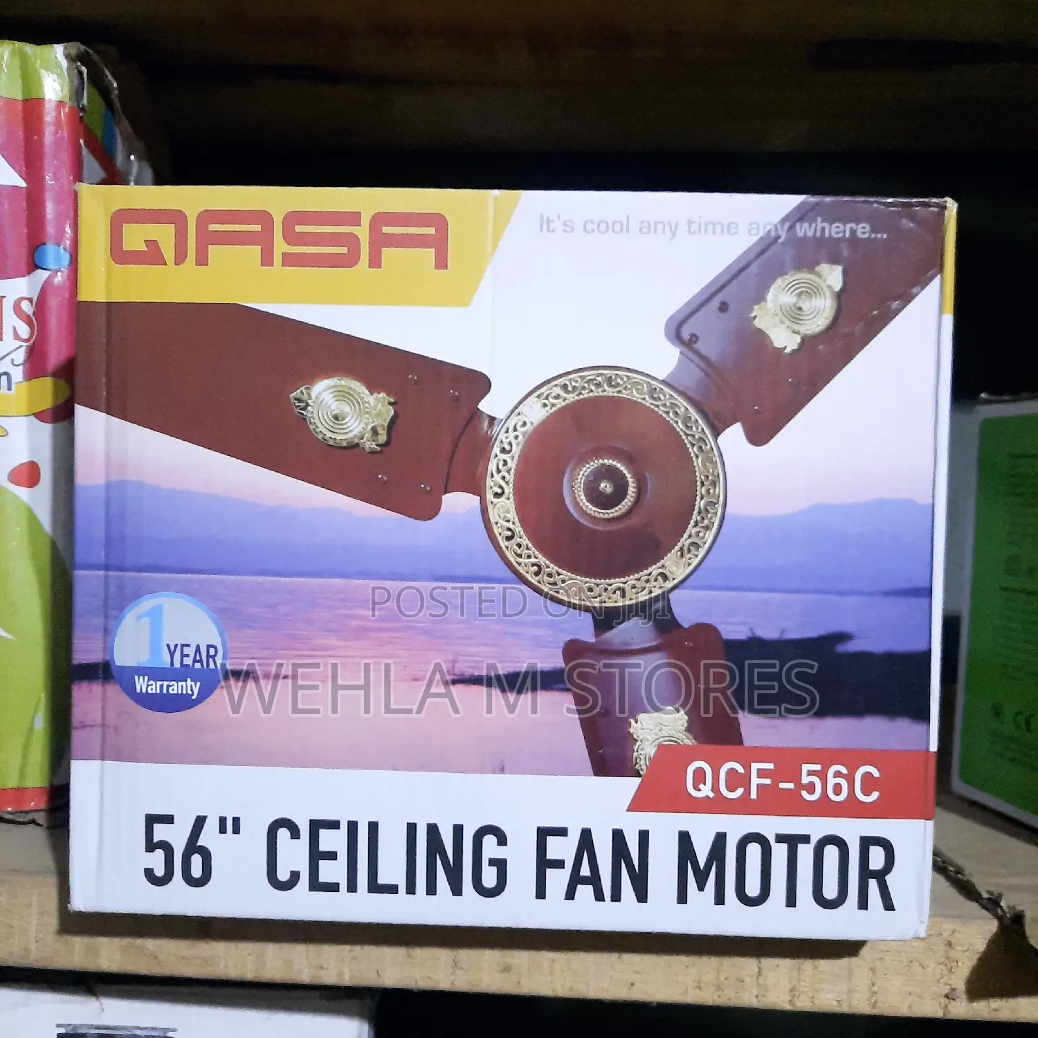 QASA 56" Ceiling Fan -QCF-56C