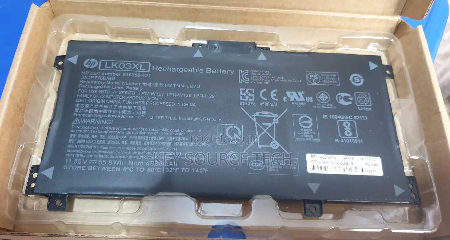 Hp Lk03xl Laptop Battery for Envy X360 15m-Cn0xxx Cn1xxx Cn0011dx Cn00