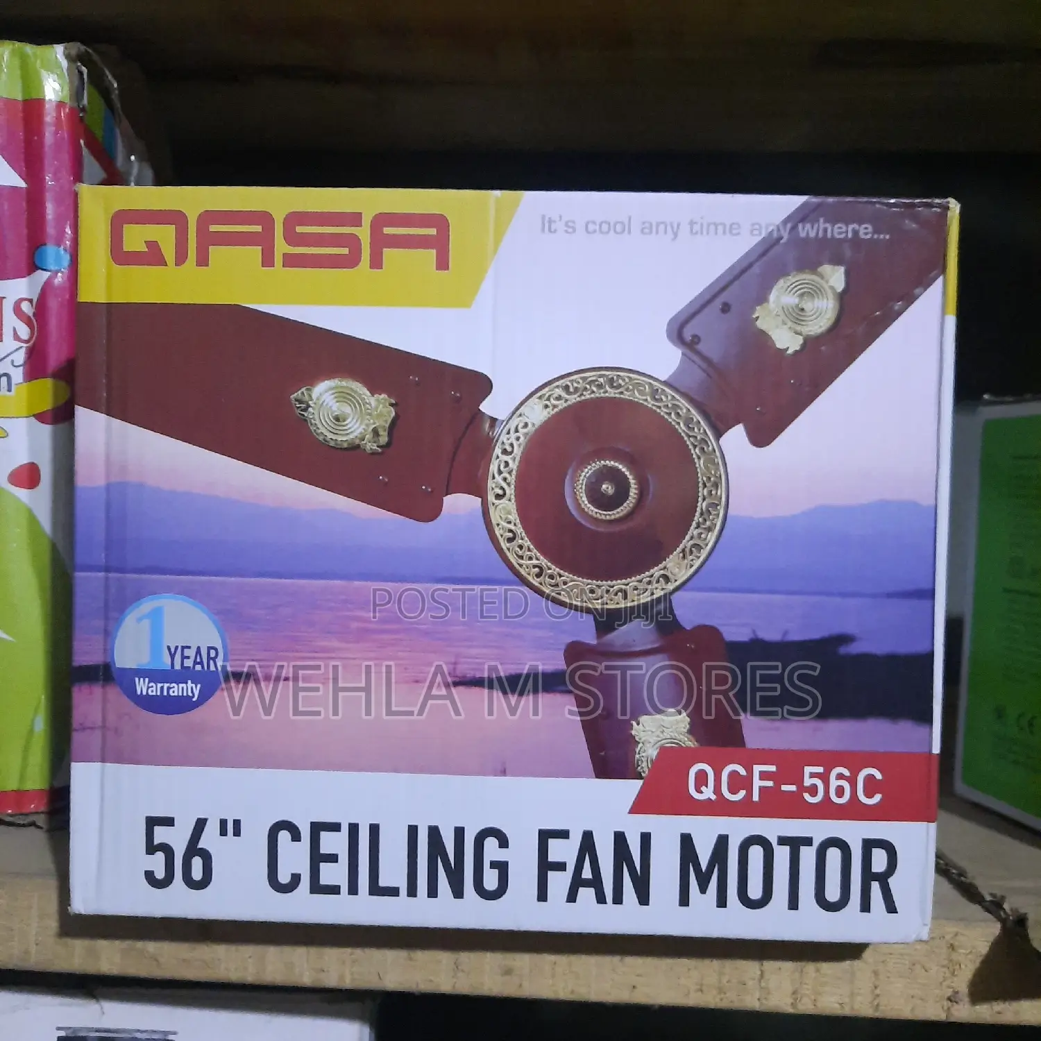 QASA 56" Ceiling Fan -QCF-56C