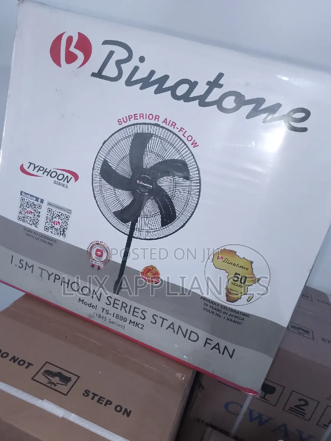 Affordable and Reliable Standing Binatone Fan