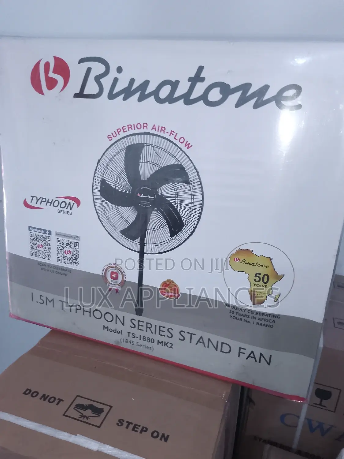 Affordable and Reliable Standing Binatone Fan