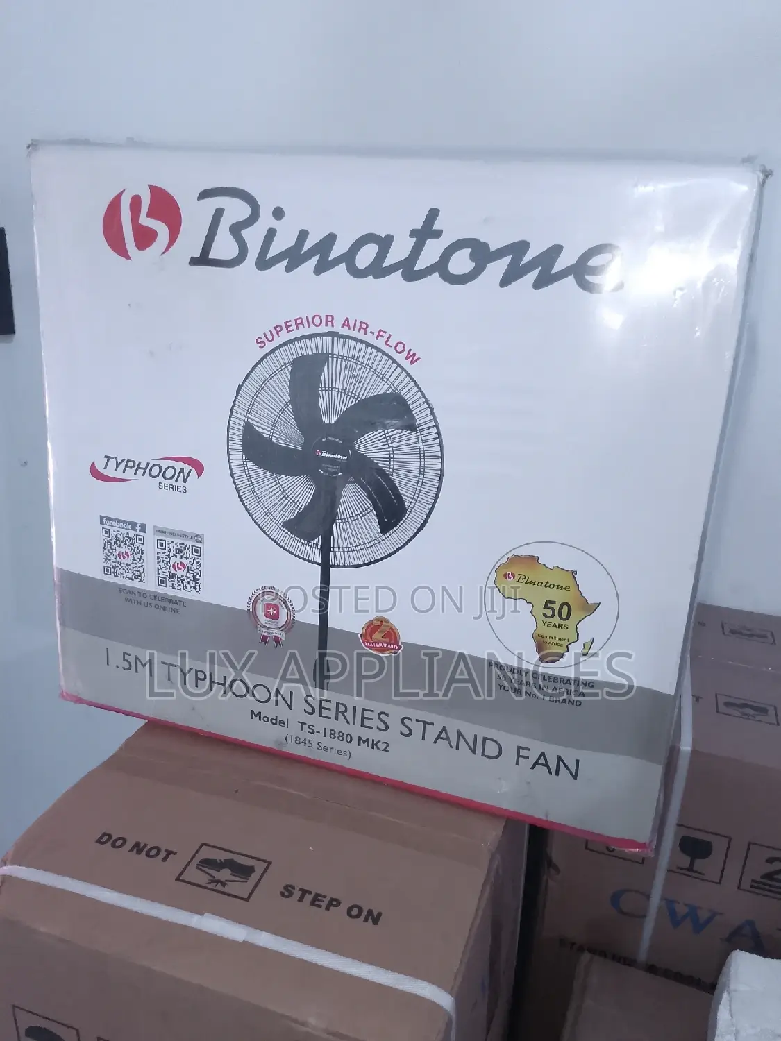Brand New High Efficiency Blades Non Rechargeable Fan