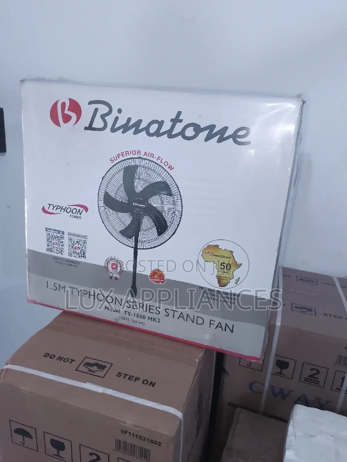 Adjustable Binatone Fast Selling Rechargeable Fan