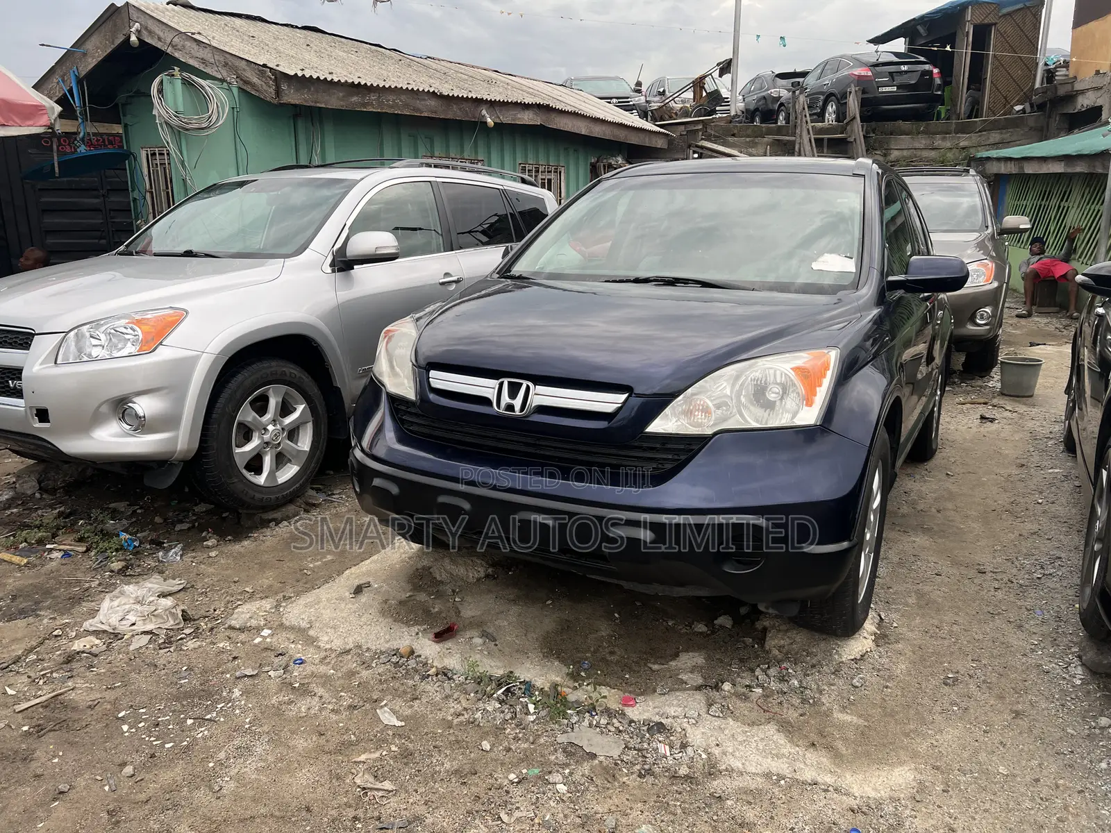 Honda CR-V 2008 Blue