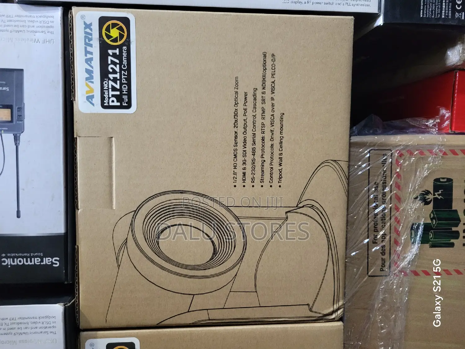 Avmatrix Ptz1271-20x-Poe Full HD PTZ Camera
