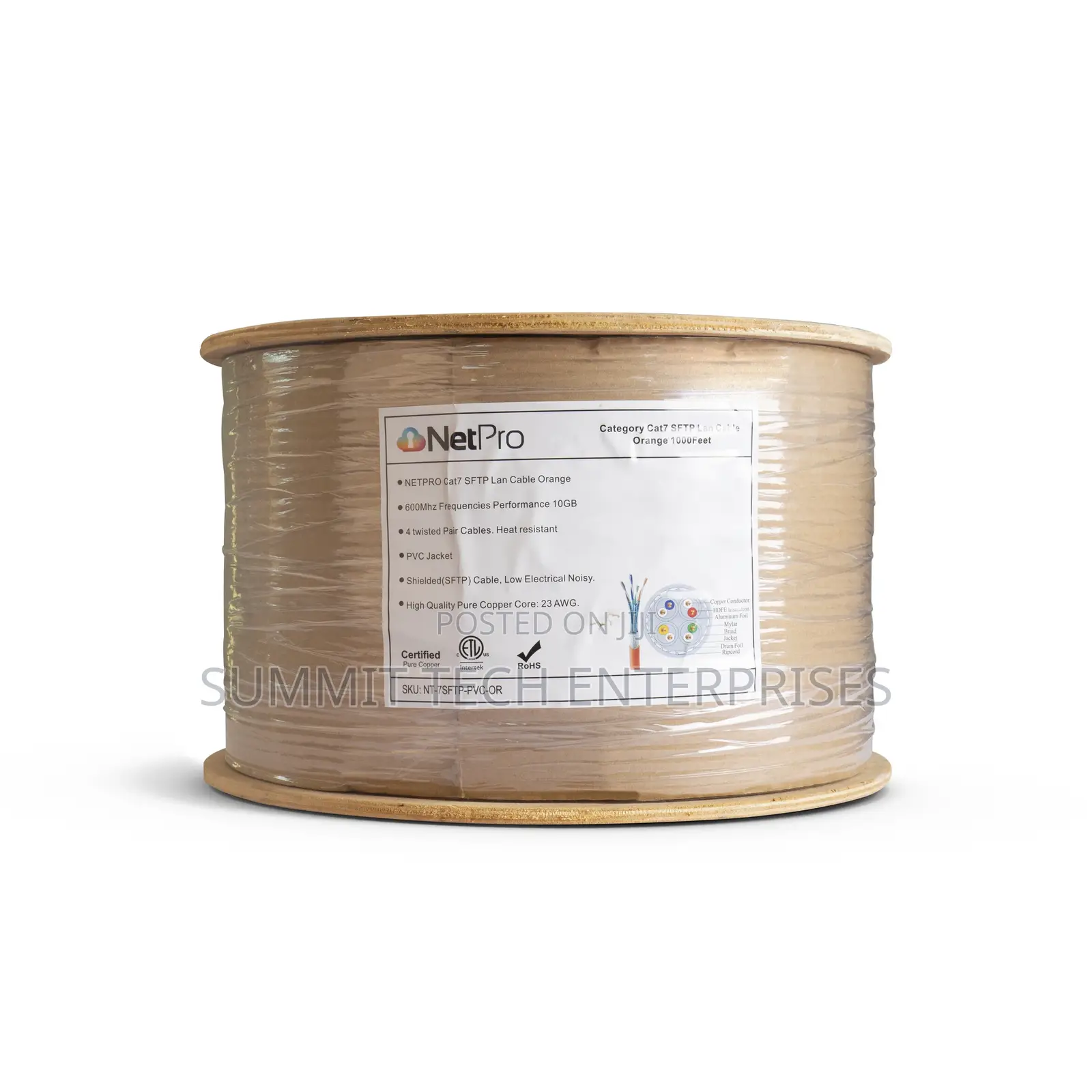 Netpro-Cat7 SFTP 23awg Pure Copper Outdoor Cable 305M