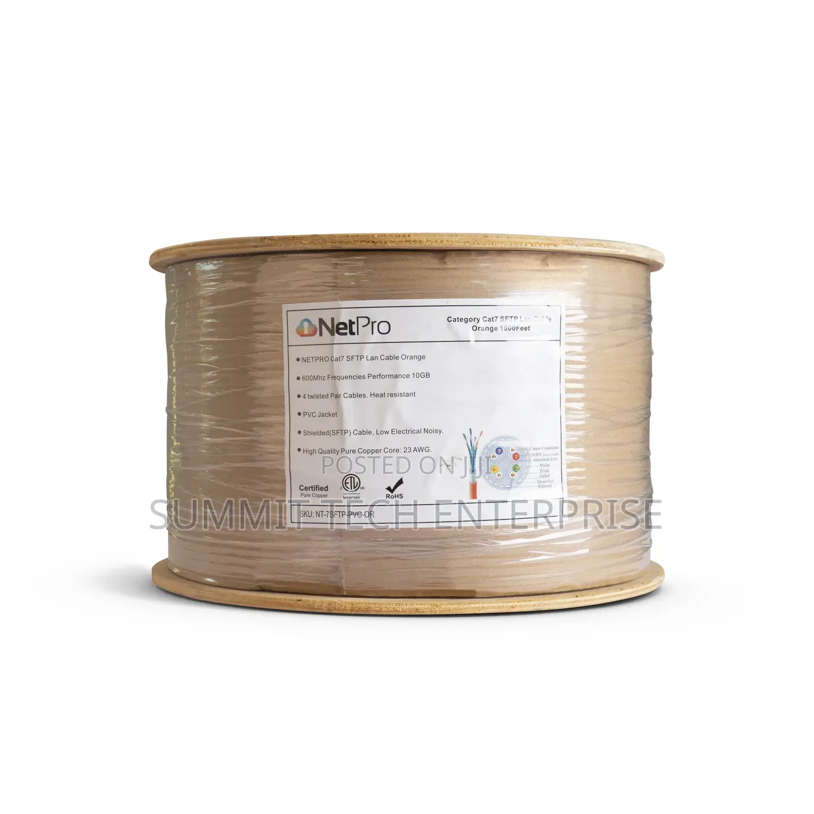 Netpro-Cat7 SFTP 23awg Pure Copper Outdoor Cable 305M