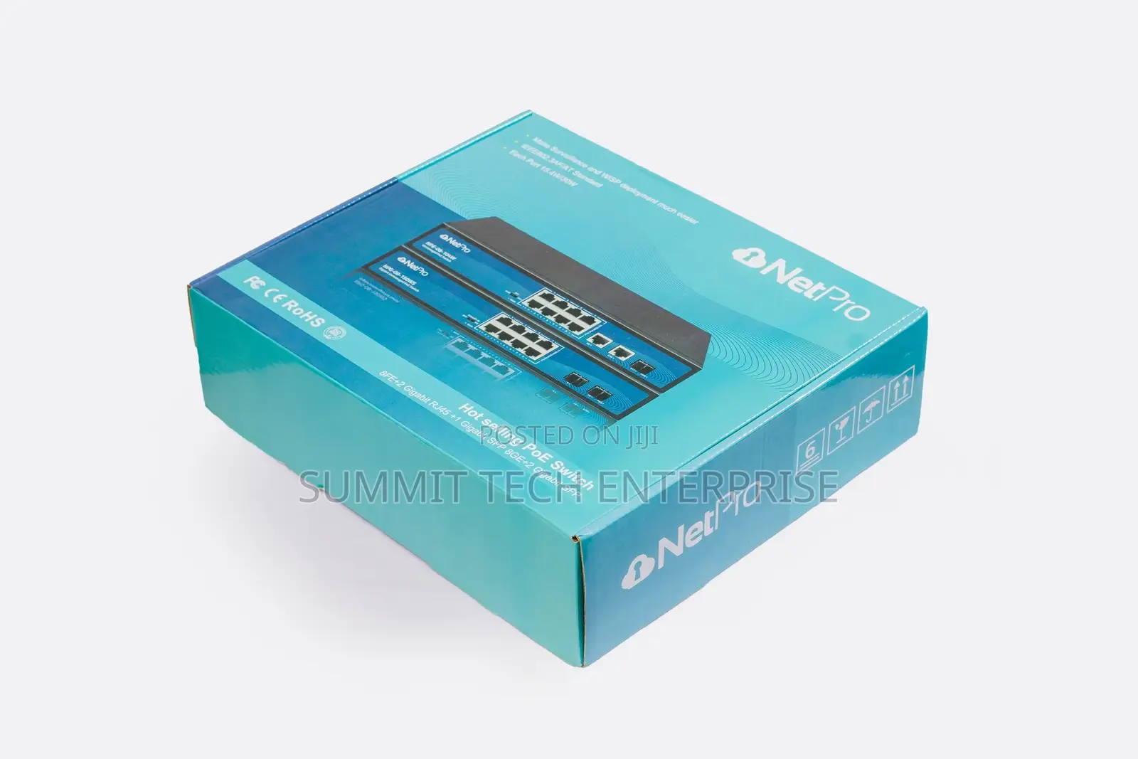 Netpro NPG-08-150W 10-Port Gigabit Intelligent Poe Switch