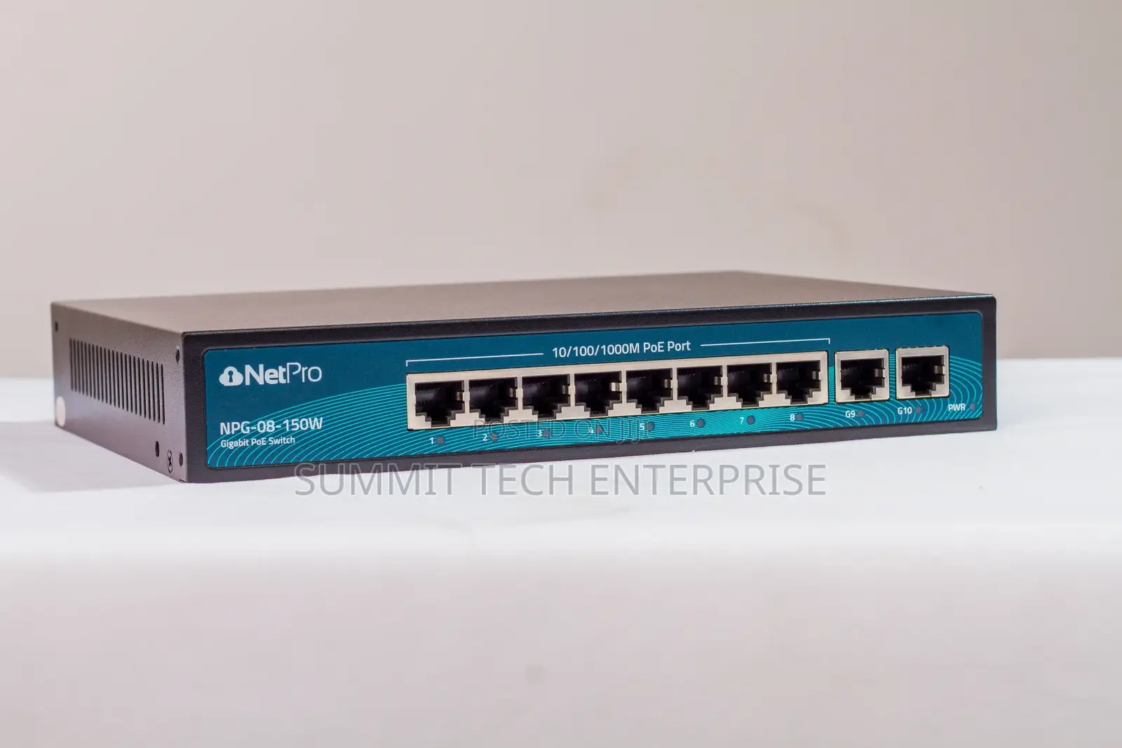 Netpro NPG-08-150W 10-Port Gigabit Intelligent Poe Switch
