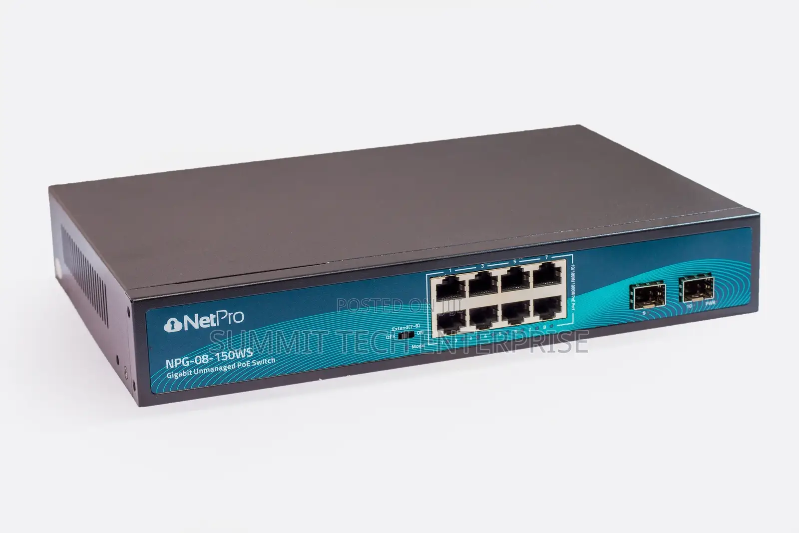 Netpro NPG-08-150WS 10-Port Gigabit Intelligent Poe Switch W