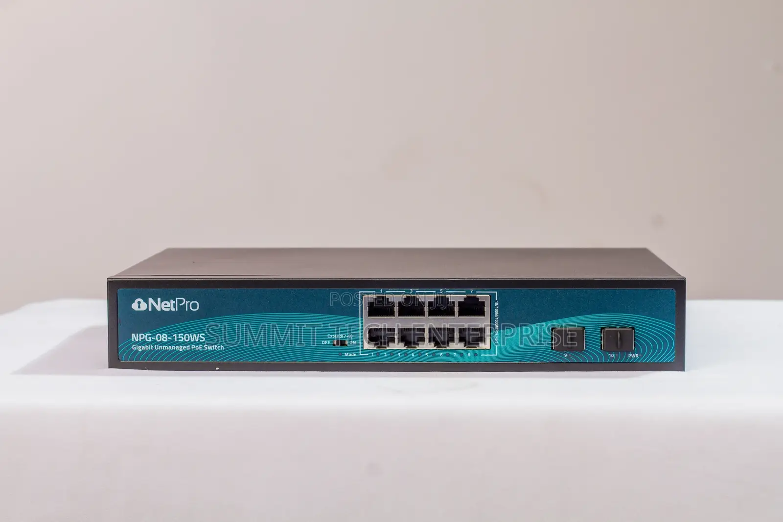 Netpro NPG-08-150WS 10-Port Gigabit Intelligent Poe Switch W