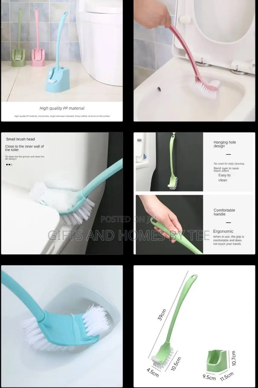 Two Way Toilet Cleaning Brush