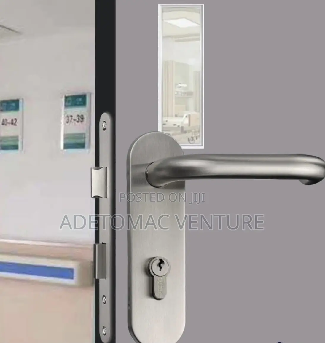 Original Italian Handles and Lock Set