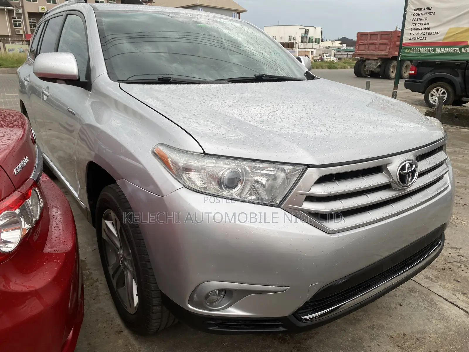 Toyota Highlander Limited 3.5l 4WD 2013 Silver