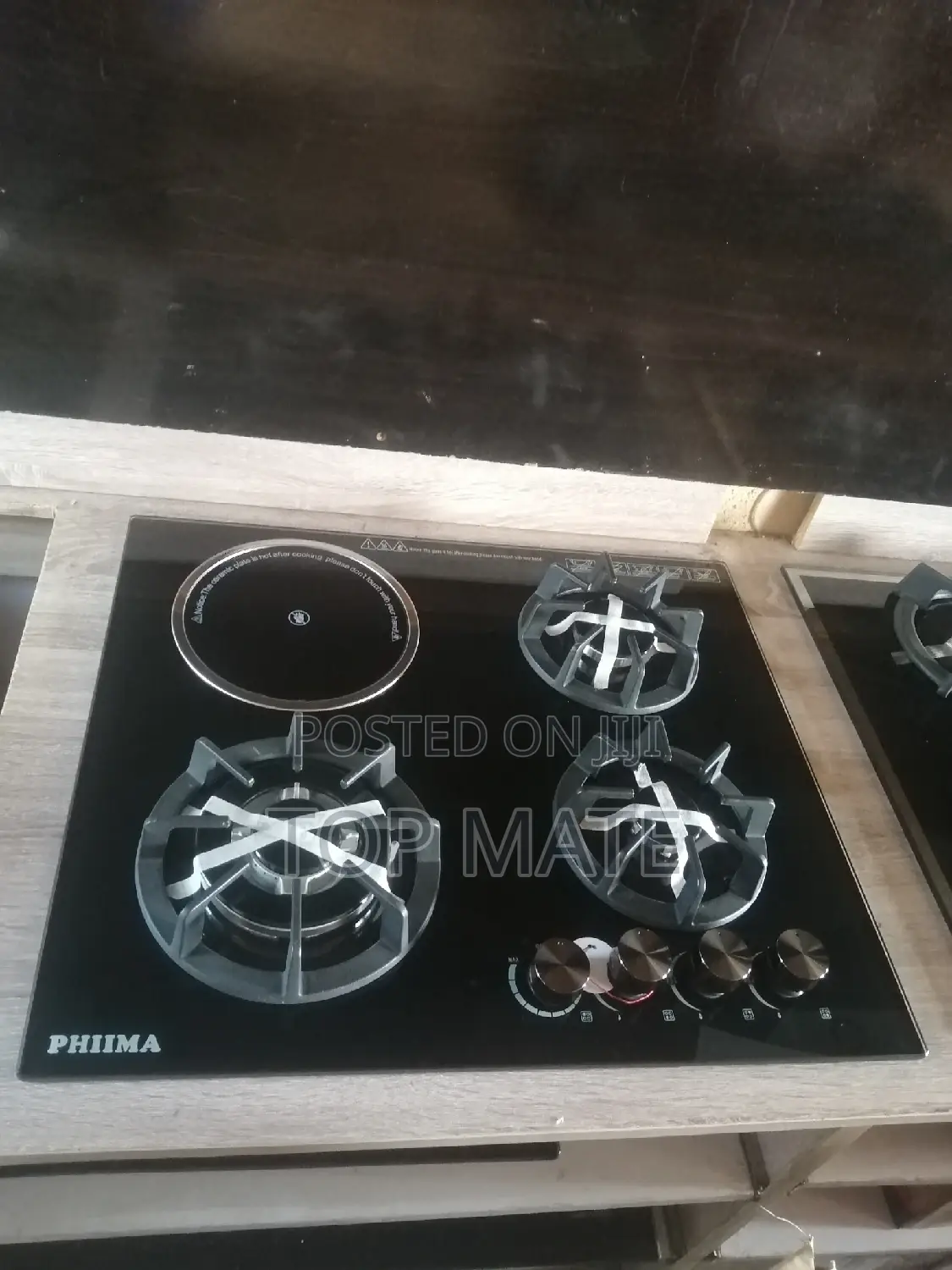 3x1 Gas and Electric Cooker Hob