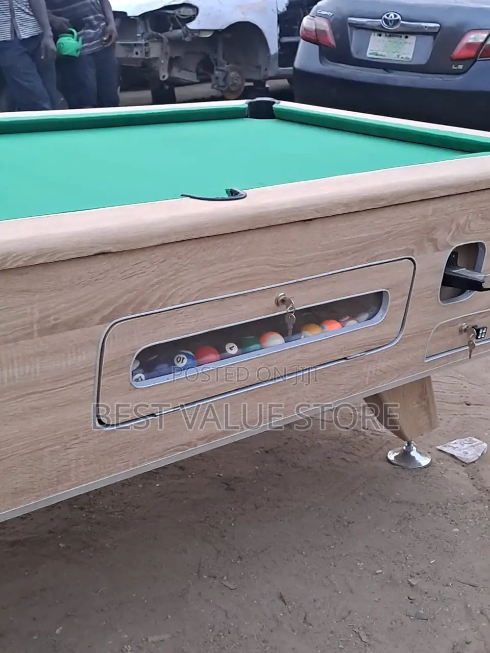 Marble and Coin Snooker Board Freshly Baked