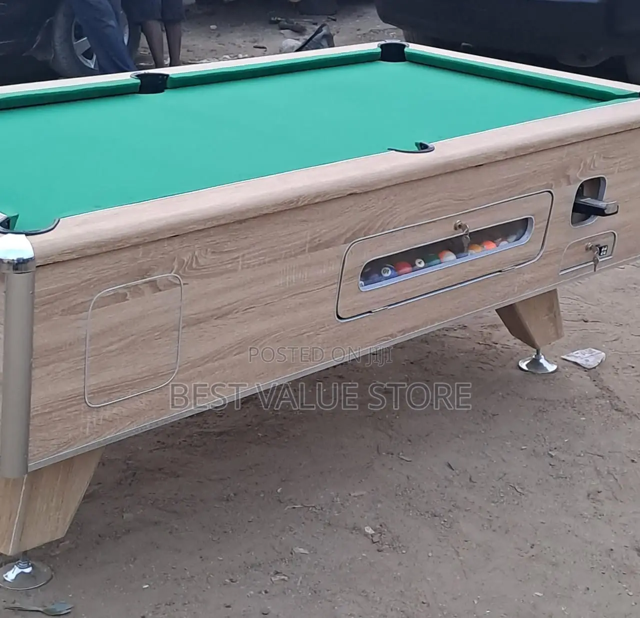 Marble and Coin Snooker Board Freshly Baked