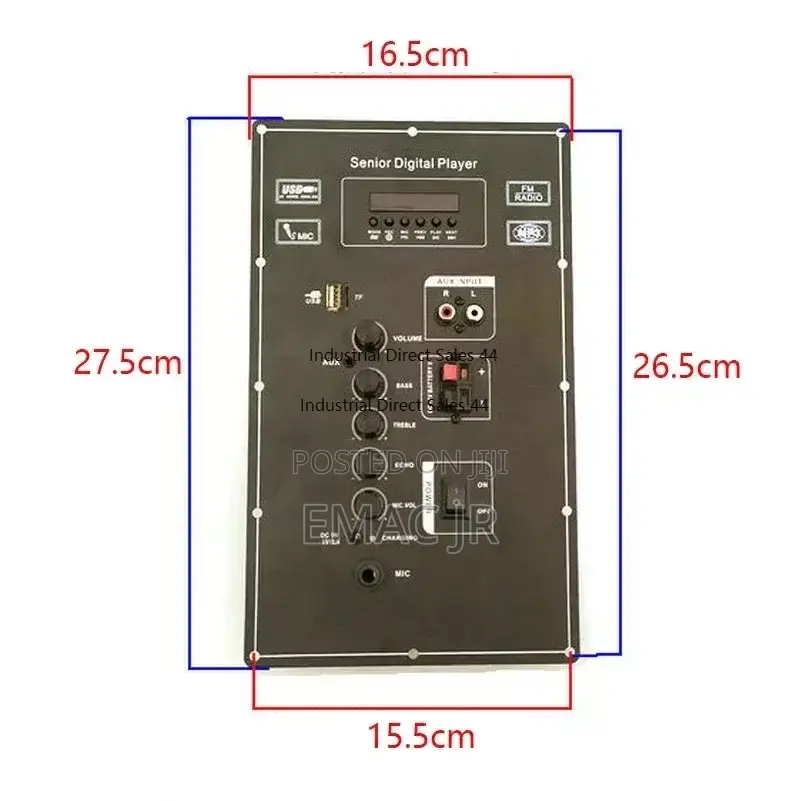 9v Digital Bluetooth Stereo Amplifier Board