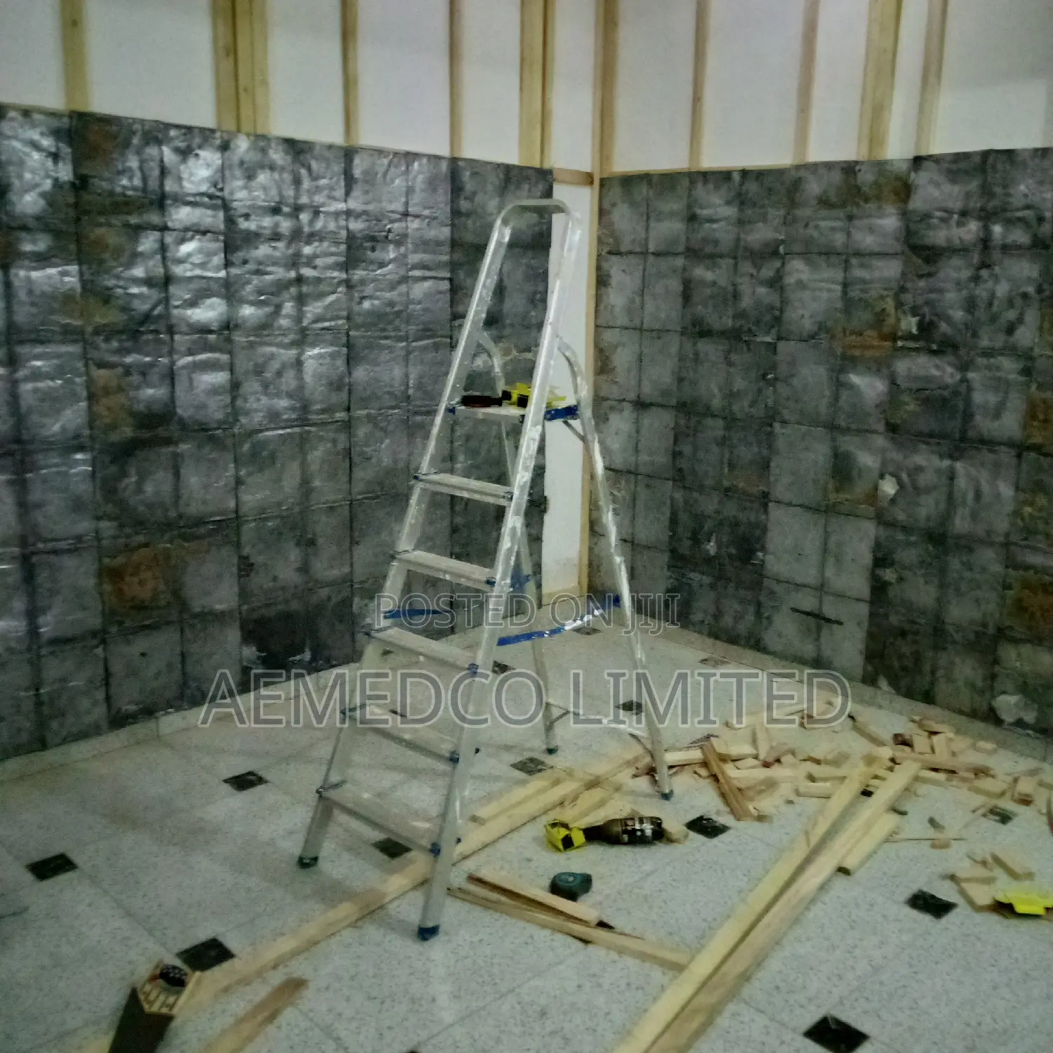 Hospital Rooms Lead Lining