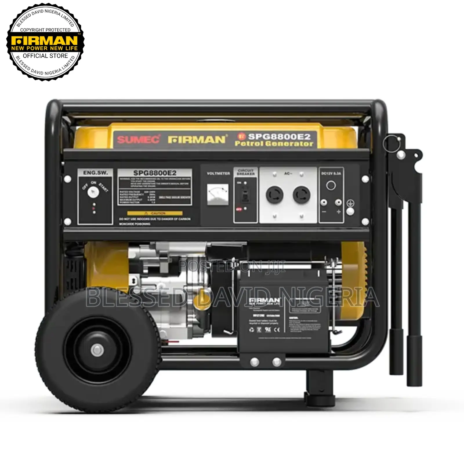 Sumec Firman SPG8800E2, 7.5kva Remote Control Generator