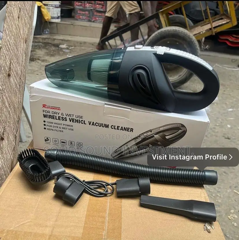 Wireless Car Vacuum Cleaner